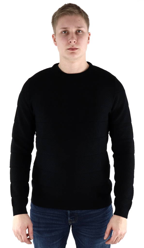 Jack & Jones miesten neule Snow musta - Miesten neuleet - 127060 - 1
