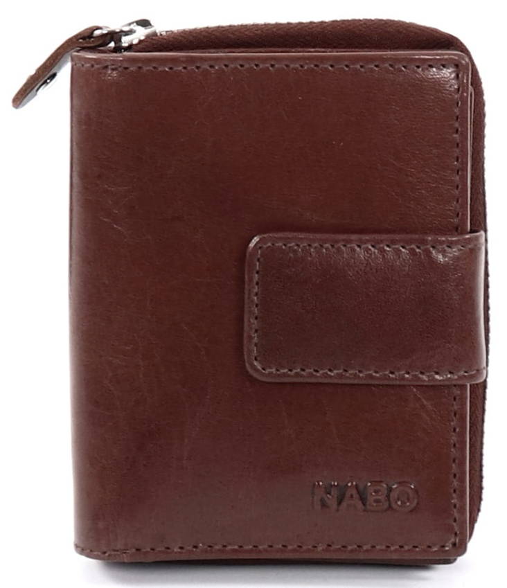 Nabo Läderplånbok NK307 valnöt - Plånböcker - 129830 - 1