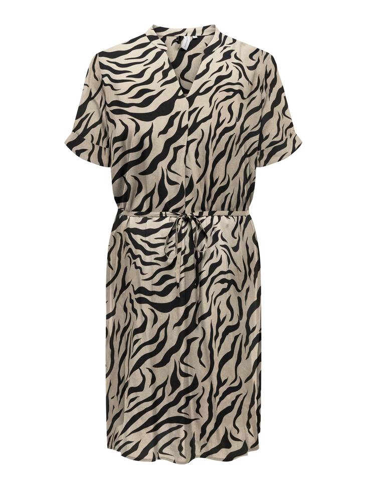 Only Carmakoma naisten pluskoon mekko Nova wild animal - Mekot ja tunikat - 135740 - 1
