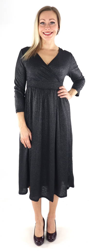 Only New Pella mekko musta / hopea - Mekot ja tunikat - 134760 - 1