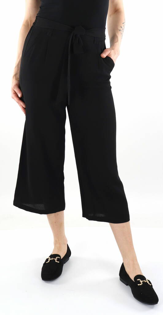Only naisten housut Winner Culotte musta - Naisten housut - 136170 - 1