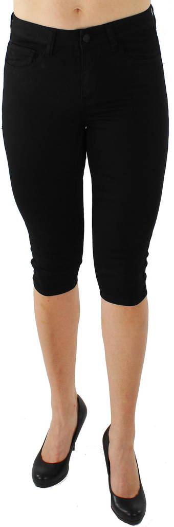 Capribyxa Pieces Just Jute 3/4 legging svart - Shorts och capribyxor för damer - 114210 - 1