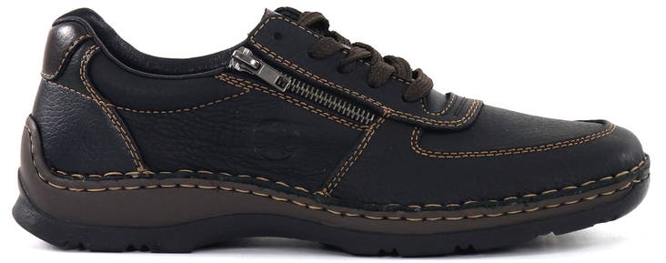 Rieker Promenadskor 05330-00 svart - Promenadskor för herrar - 134000 - 1