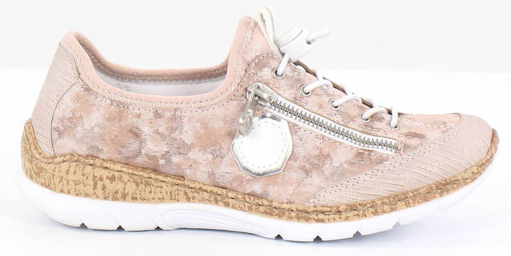 Rieker Promenadskor N4263-30 rosa - Rieker promenadskor - 125560 - 1