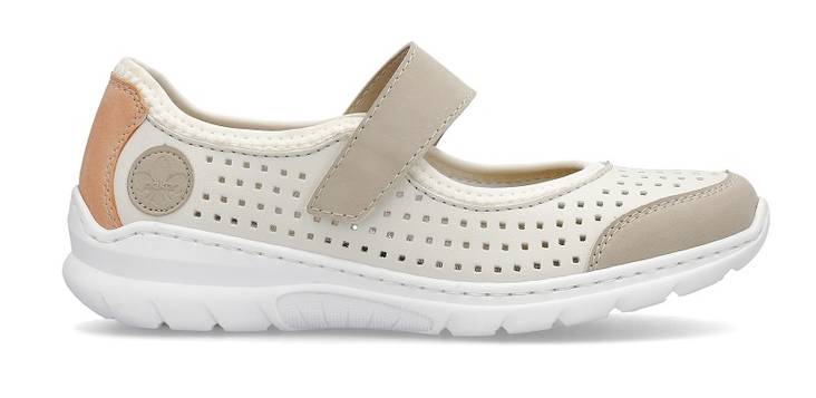 Rieker naisten kävelykengät L32B5-81 beige - Rieker kävelykengät - 135420 - 1