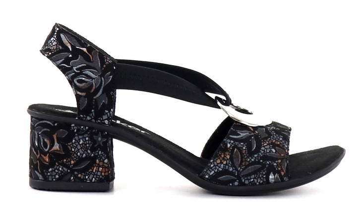 Rieker damsandaler 64683-91 svart - Rieker sandals - 135530 - 1
