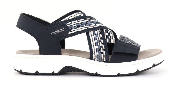 Rieker naisten sandaalit V9875-14 sininen - Rieker sandaalit - 135550 - 1