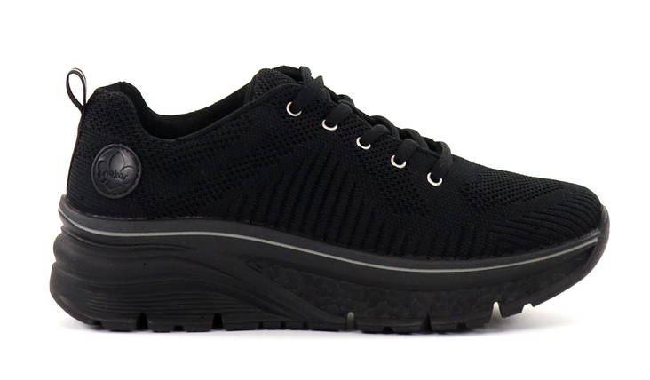 Rieker dam sneakers 48022-00 svart - Rieker sneakers - 135920 - 1
