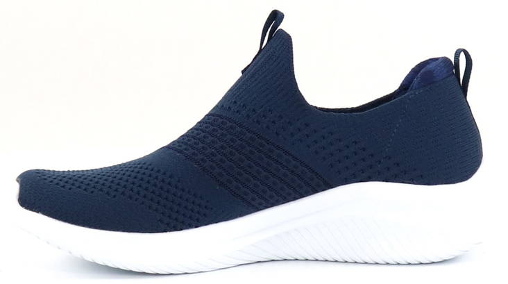 Skechers dam maskintvattbara Sneakers 149855 NVY Ultra Flex 3.0 Classy charm Bla Stiletto.fi webbutik