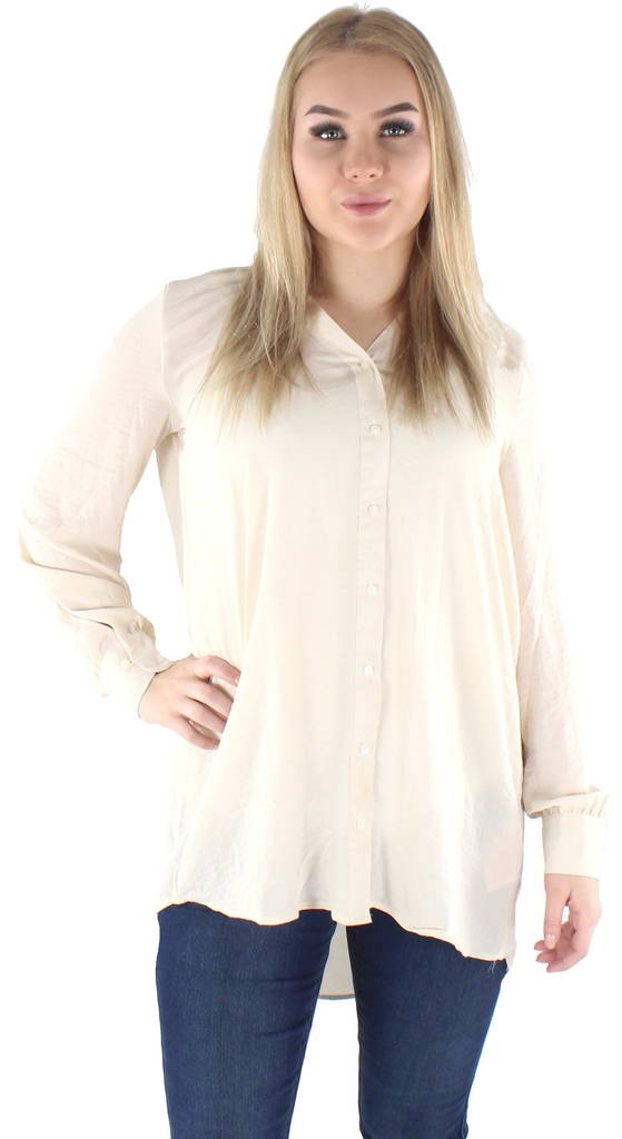 Vero Moda Paita Isabella birch - Naisten kauluspaidat ja puserot - 124880 - 1