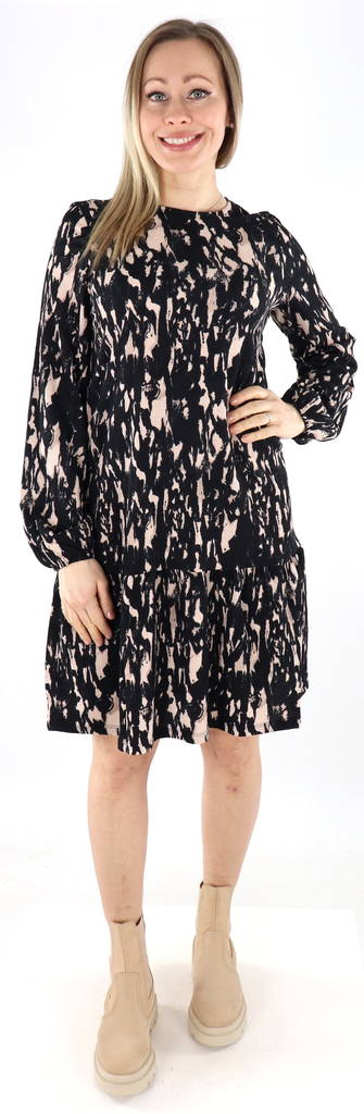 Vero Moda Ritahaya mekko musta / beige - Mekot ja tunikat - 135080 - 1
