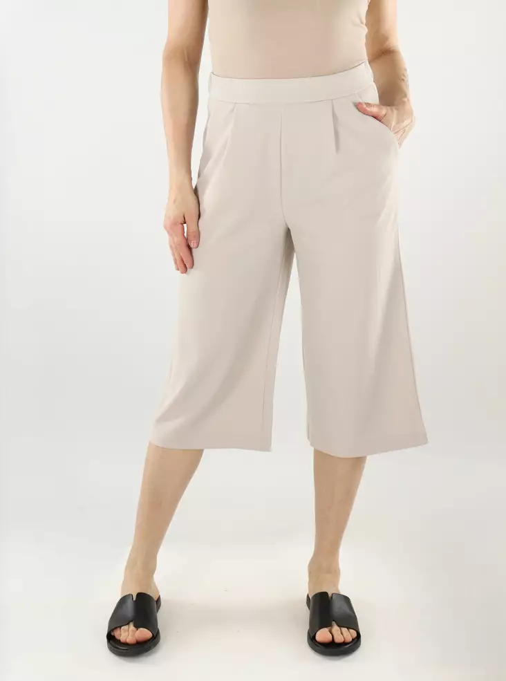 JDY housut Geggo Culotte beige - Naisten housut - 138750 - 1
