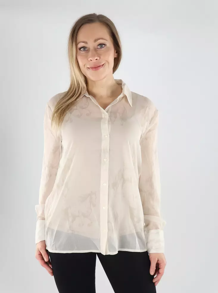 JDY naisten kauluspaita Lola beige/hevonen - Naisten kauluspaidat ja puserot - 139820 - 1