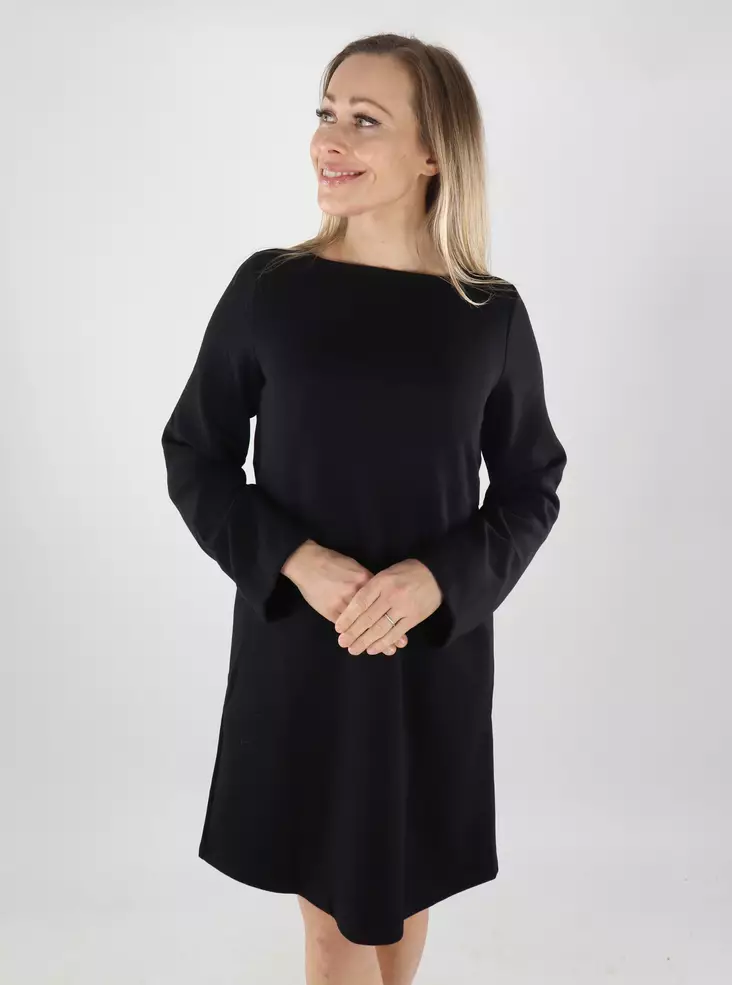Vila joustava mekko Siffi Boatneck musta - Mekot ja tunikat - 139900 - 1