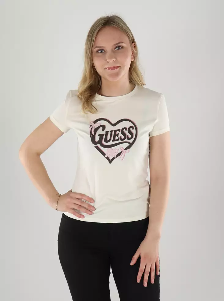 Guess T-shirt V6YI09K4276 G027 vit - T-shirts för damer - 141300 - 1