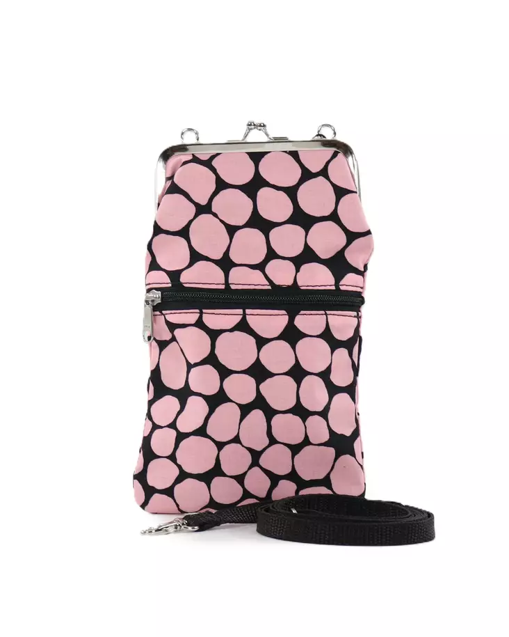 Nabo kukkaro K561 pinkit kivet olkahihnalla - Lompakot - 141150 - 1