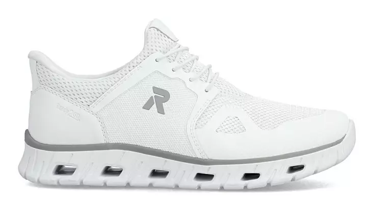 Rieker miesten READY2GO-tennarit 04355-80 valkoinen - Miesten tennarit - 140360 - 1