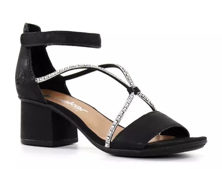Rieker festsandaler för dam 64654-00 svart - Rieker sandals - 137950 - 1