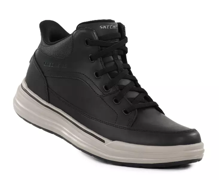 Skechers miesten nilkkurit 211233/BLK STERLING - ROGAN musta - Miesten nilkkurit ja saappaat - 139410 - 1