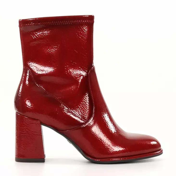 Tamaris ankelboots för dam 25357-41 röd patent - Tamaris ankelboots - 136840 - 1