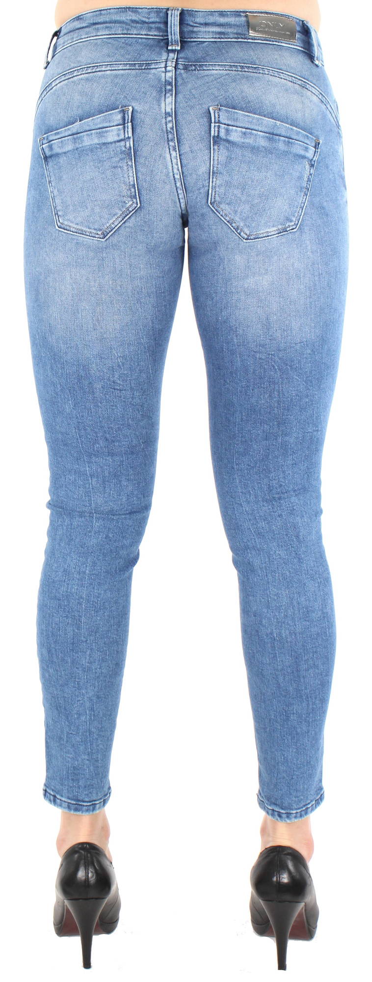 only daisy reg push up ankle skinny fit jeans