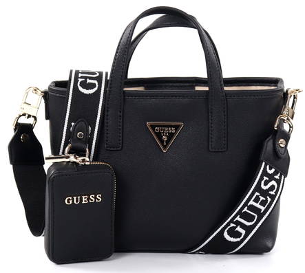 Guess Laukku Latona mini tote musta - Käsilaukut - 2-2-135041 - 1