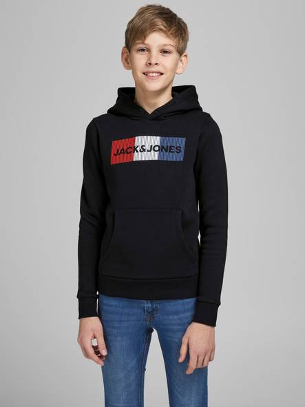 Jack&Jones junior poikien huppari corp logo - Miesten paidat ja yläosat - 2-2-127921 - 2