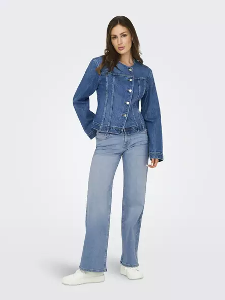 Only naisten matalavyötäröiset farkut Judy LW Wide vaaleansininen - Naisten farkut - 139971 - 2