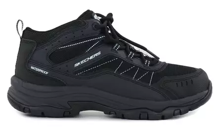 Skechers naisten vedenpitävät nilkkurit 180336/BKCC TREGO ASHAWAY musta/harmaa - Skechers Ankelboots - 141651 - 1