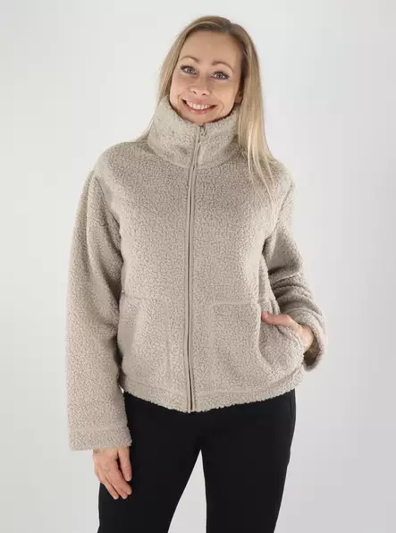 Only naisten takki Megan teddy beige - Lätta jackor för damer - 142221 - 1