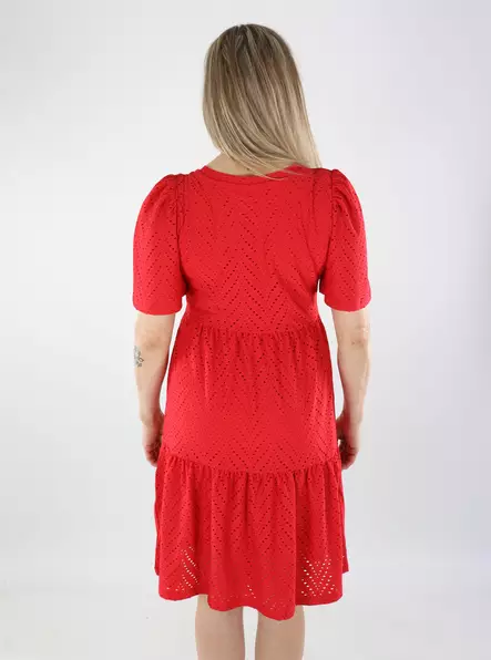 JDY joustava mekko Carla Cathinka punainen - Mekot ja tunikat - 140501 - 2