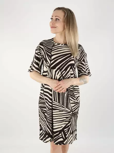 JDY oversize-mallinen mekko Debbie vaalea/ruskea - Mekot ja tunikat - 140451 - 1