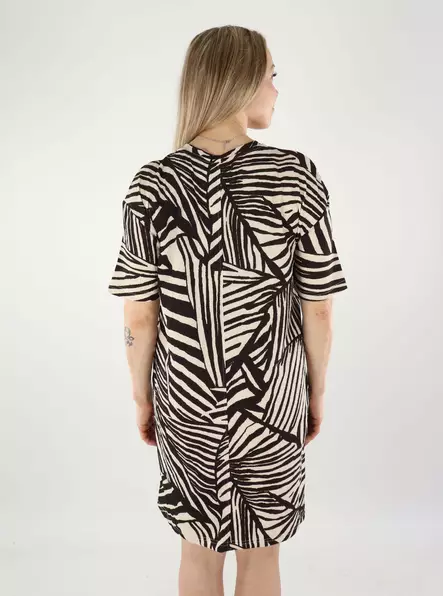 JDY oversize-mallinen mekko Debbie vaalea/ruskea - Mekot ja tunikat - 140451 - 2