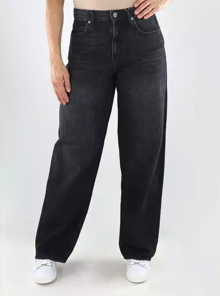 Only naisten farkut Toledo mw loose washed musta - Jeans för damer - 141401 - 1
