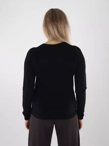 Only naisten merinovillainen neule Hope wool musta - Naisten neuleet - 142111 - 2