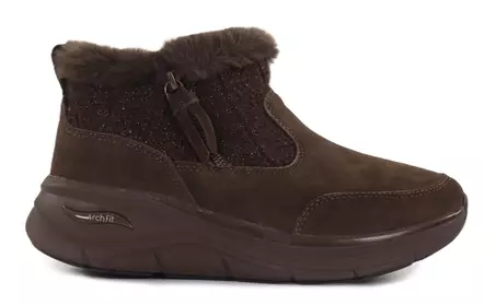 Skechers naisten nilkkurit 168283/CHOC ARCH FIT 3.0 BOOT - WINTER DREAM ruskea - Skechers nilkkurit - 142431 - 1