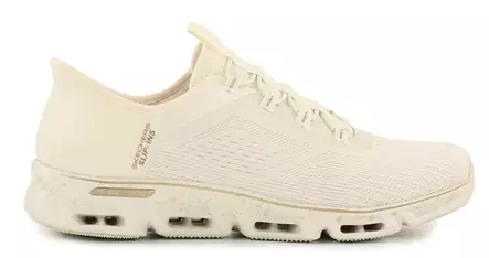 Skechers naisten tennarit 104610/NTGD Glide-step beige/kulta - Skechers tennarit - 141281 - 2