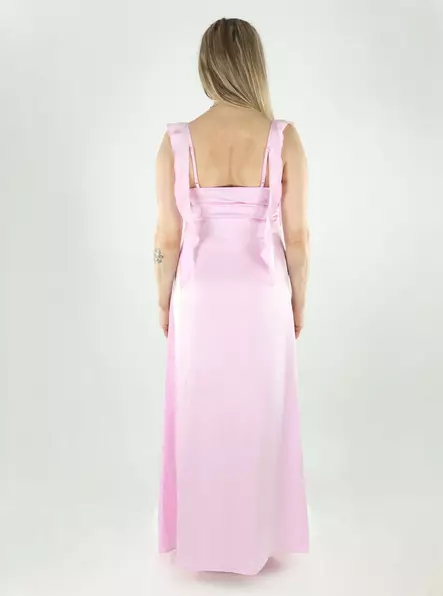 Vero Moda mekko Eloisa Maxi Dress vaaleanpunainen - Mekot ja tunikat - 140561 - 2