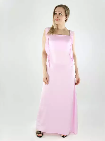 Vero Moda mekko Eloisa Maxi Dress vaaleanpunainen - Mekot ja tunikat - 140561 - 1