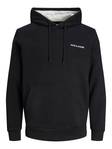 Jack&Jones Hoodie Convert hood svart - Huvtröjor för herrar - 134741 - 1