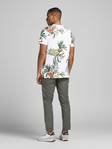 Jack & Jones blommig herr t-shirt Blabeach, svart, vit - T-shirts för herrar - 128761 - 3
