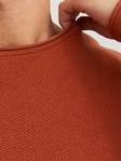 Jack&Jones puuvillainen miesten neule Hill cinnabar - Miesten neuleet - 134691 - 3