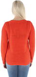 Only Stickad tröja Geena xo orange com - Stickat för damer - 125931 - 2