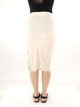 Only ribattu hame Emma Slit beige - Hameet - 135901 - 2