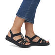 Rieker Remonte naisten sandaalit D2073-02 musta - Rieker sandaalit - 135381 - 5