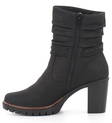 Rieker ankelstövlar med klack för dam, Y2591-01 svart - Rieker ankelboots - 131771 - 2