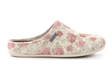 Shepherd Cilla naisten Huopatossut beige / kukkakuviollinen - Naisten aamutossut - 134411 - 1