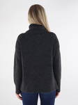 Vero Moda Doffy Cowlneck neule tummanharmaa - Naisten neuleet - 134451 - 2