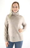 Vero Moda naisten neule poolokauluksella Doffy cowlneck sepiatint - Naisten neuleet - 132351 - 1