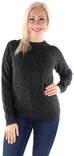 Vero Moda pehmeä naisten neule Doffy o-neck musta - Naisten neuleet - 128931 - 1